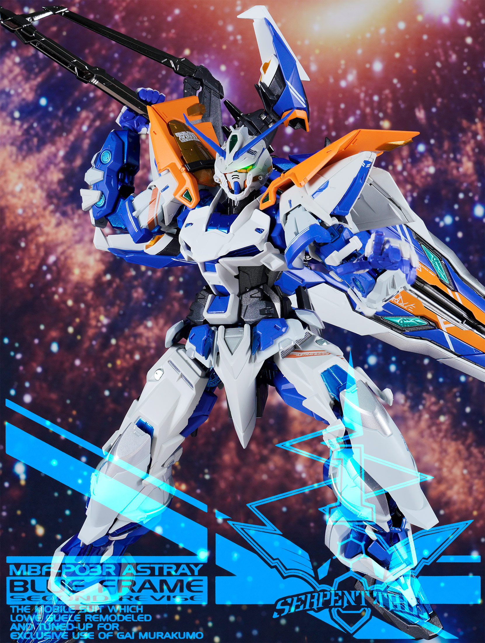 metalbuild蓝色异端高达二型改