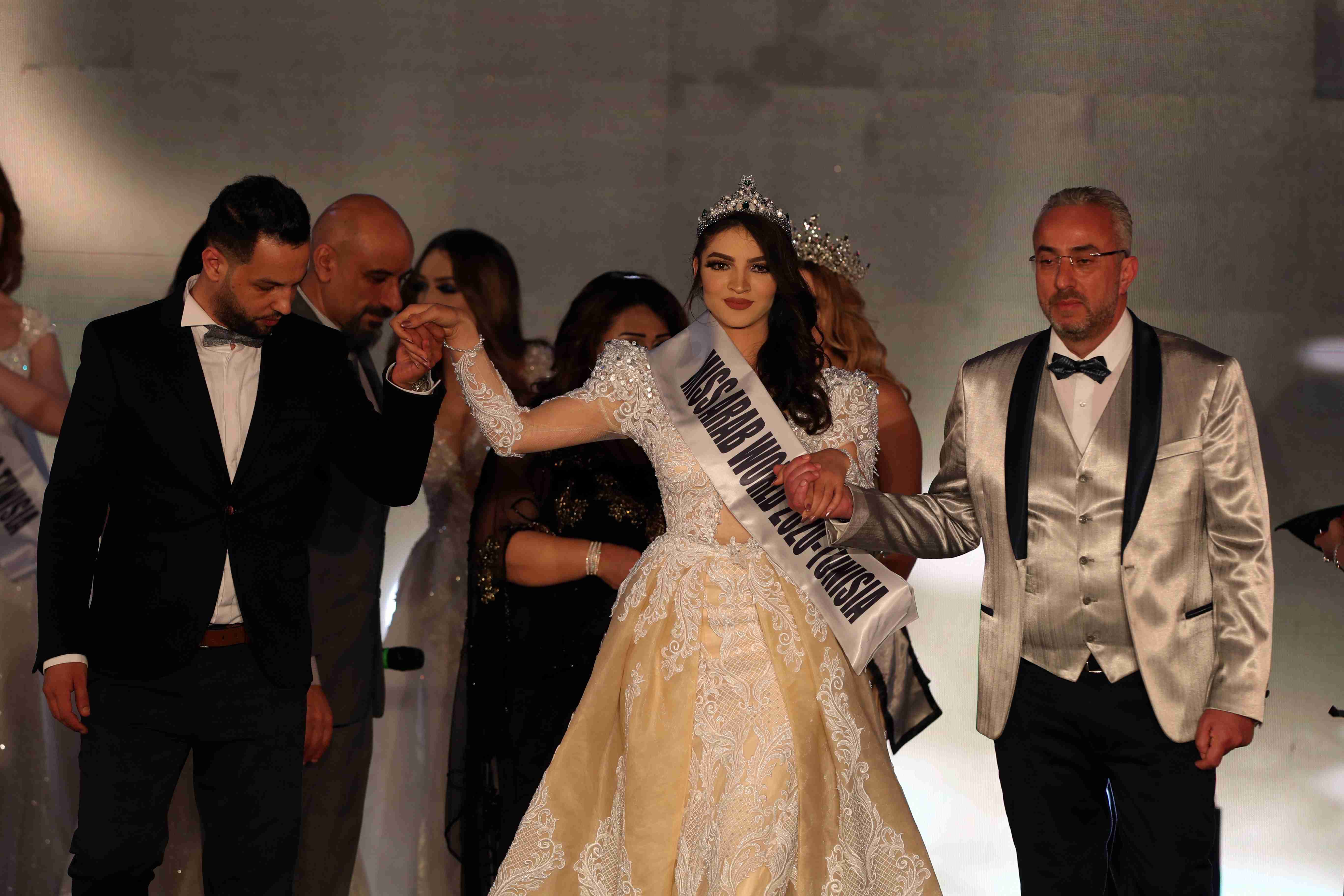 阿拉伯世界小姐选美比赛举行突尼斯俏佳人加冕