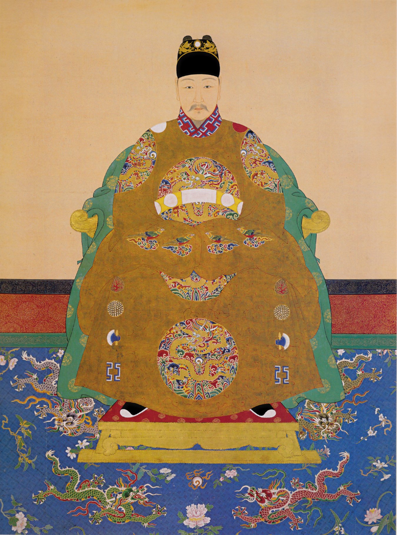 中国明朝1582年壬午万历十年明光宗泰昌皇帝朱常洛