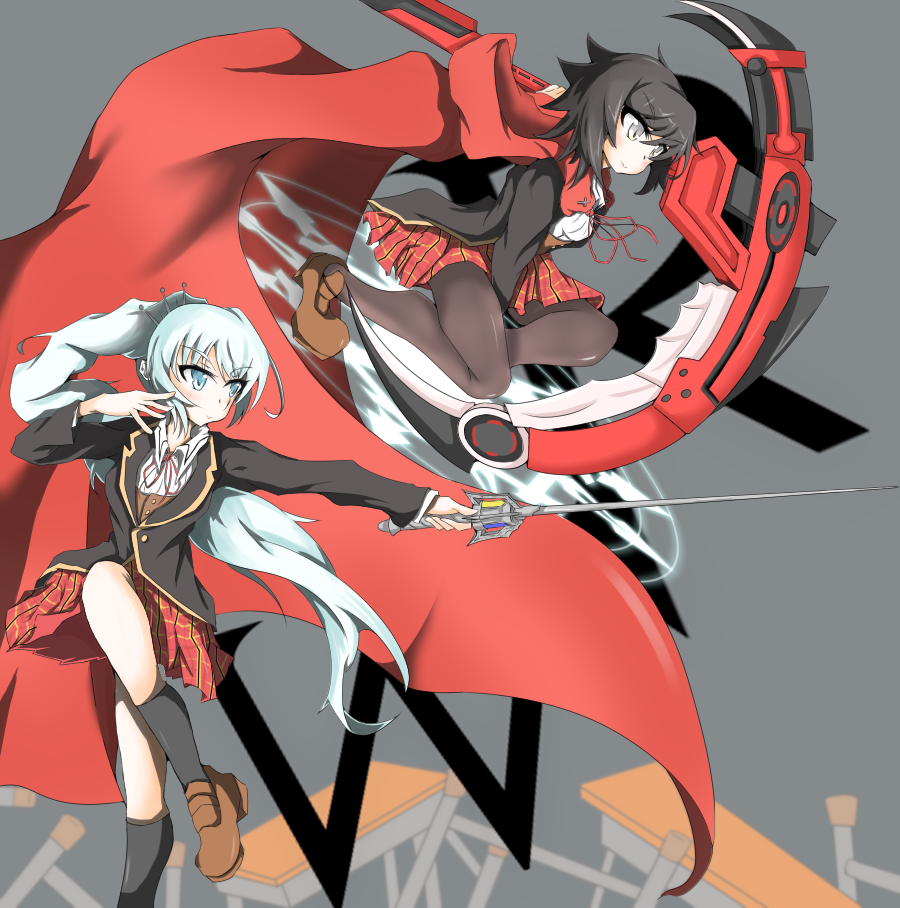 rwby精美人物图包rubyweiss篇