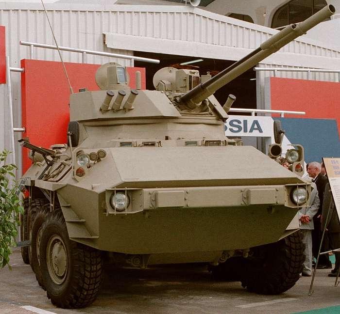 (11)btr-90m,使用的是基于bmp-3步兵战车炮塔的改进型瓜园-u,此炮塔