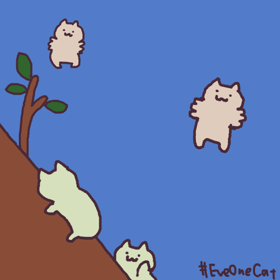 表情包系列第17弹eveonecat表情包我保证这只魔性的猫咪你们都见过精