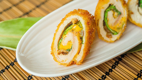 日式芝士鸡肉卷【绵羊料理】 - AcFun弹幕视频