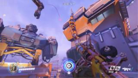 【守望先锋】中的一场 羽毛球双打比赛。 - Ac