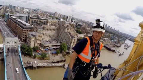 【恐高慎入\/ITV生肉】别向下看:工业蜘蛛人的故