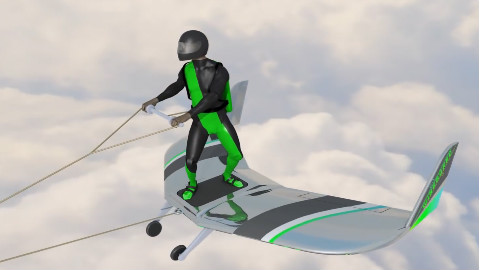 踏着”空中滑板“在天上滑行,敢问几人有这胆 - AcFun弹幕视频网 - 认真你就输啦 (ω)ノ- ( ゜- ゜)つロ