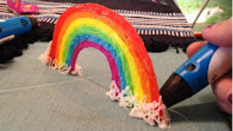 【3D打印笔】RainbowGirl及路人作品合集,3D字母，蝴蝶，彩虹，鸟，金门大桥 - AcFun弹幕视频网 - 认真你就输啦 (ω)ノ- ( ゜- ゜)つロ