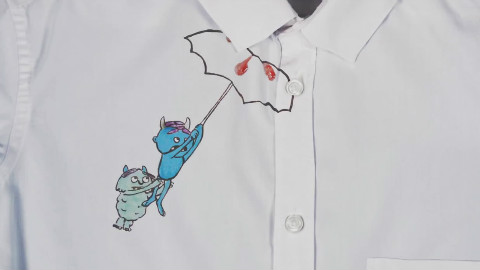 广告玩丨做一支视频要用件T-Shirt?[开看动画就日B图片