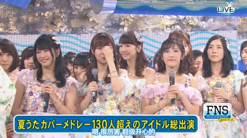 【AKB】160718 FNS歌曲的夏日祭 AKB48Gr