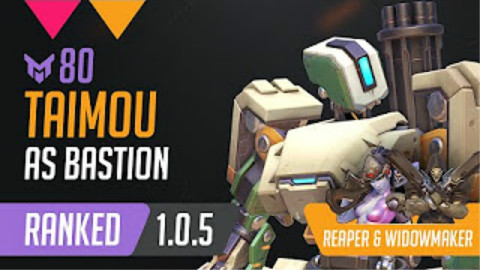 【守望高端局第一视角】【rank80 伊利奥斯 堡