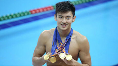 【回顾】2014仁川亚运会男子4×100米混合泳
