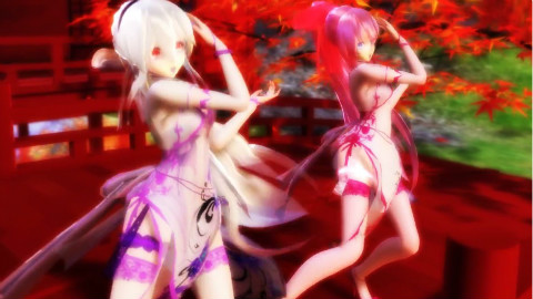 【mmd】优雅金丝雀旗袍弱音×巡姬「killer lady」