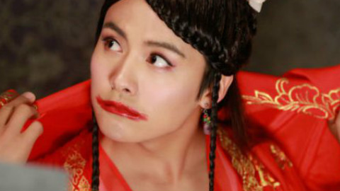 【男扮女装混剪】【老干妈】扇子舞,真的超级