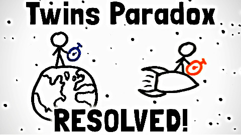【分钟物理】双生子佯谬的终极解答 @柚子木