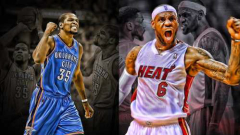 詹姆斯橄榄球场完爆杜兰特 | 詹皇霸气撞翻KD