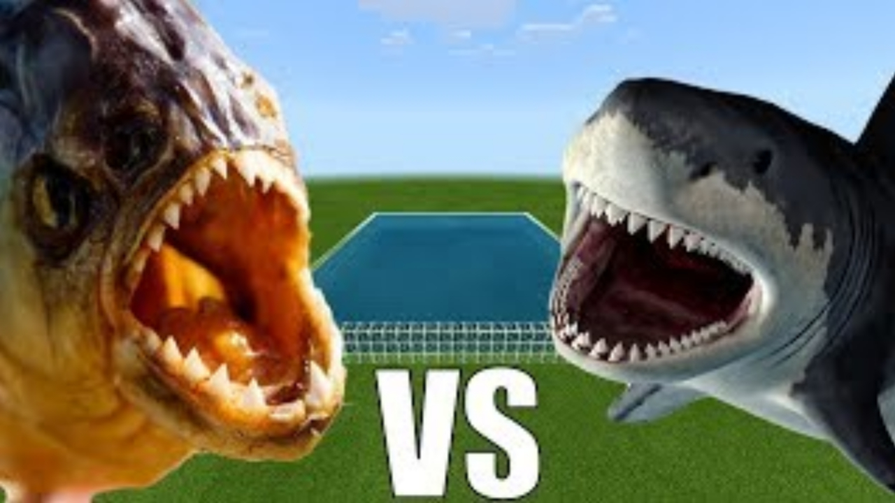 屌德斯解说模拟食人鱼巨齿鲨