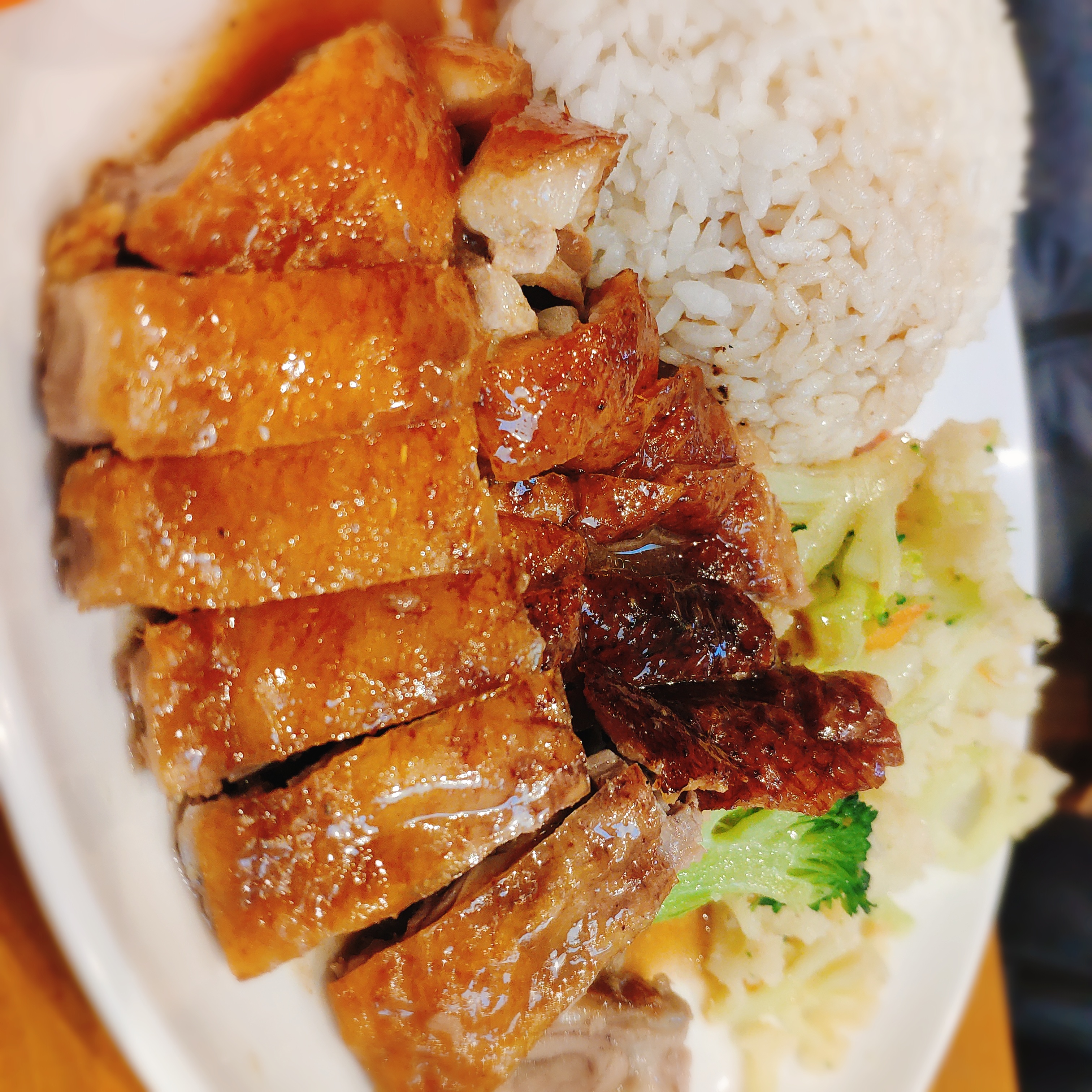 烧鸭饭