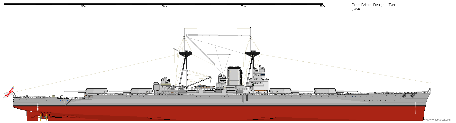 时代之巅——l方案战列舰 k方案战列巡洋舰