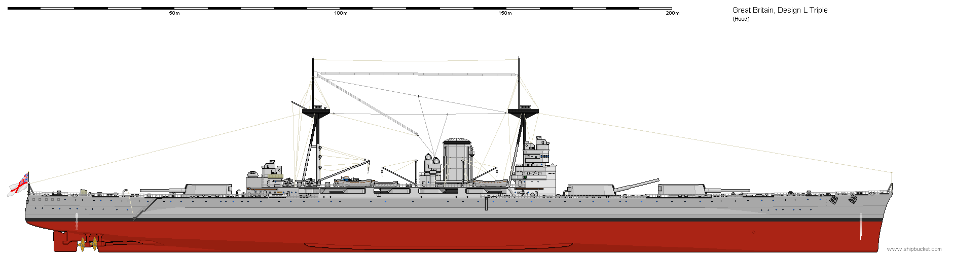 时代之巅——l方案战列舰 k方案战列巡洋舰