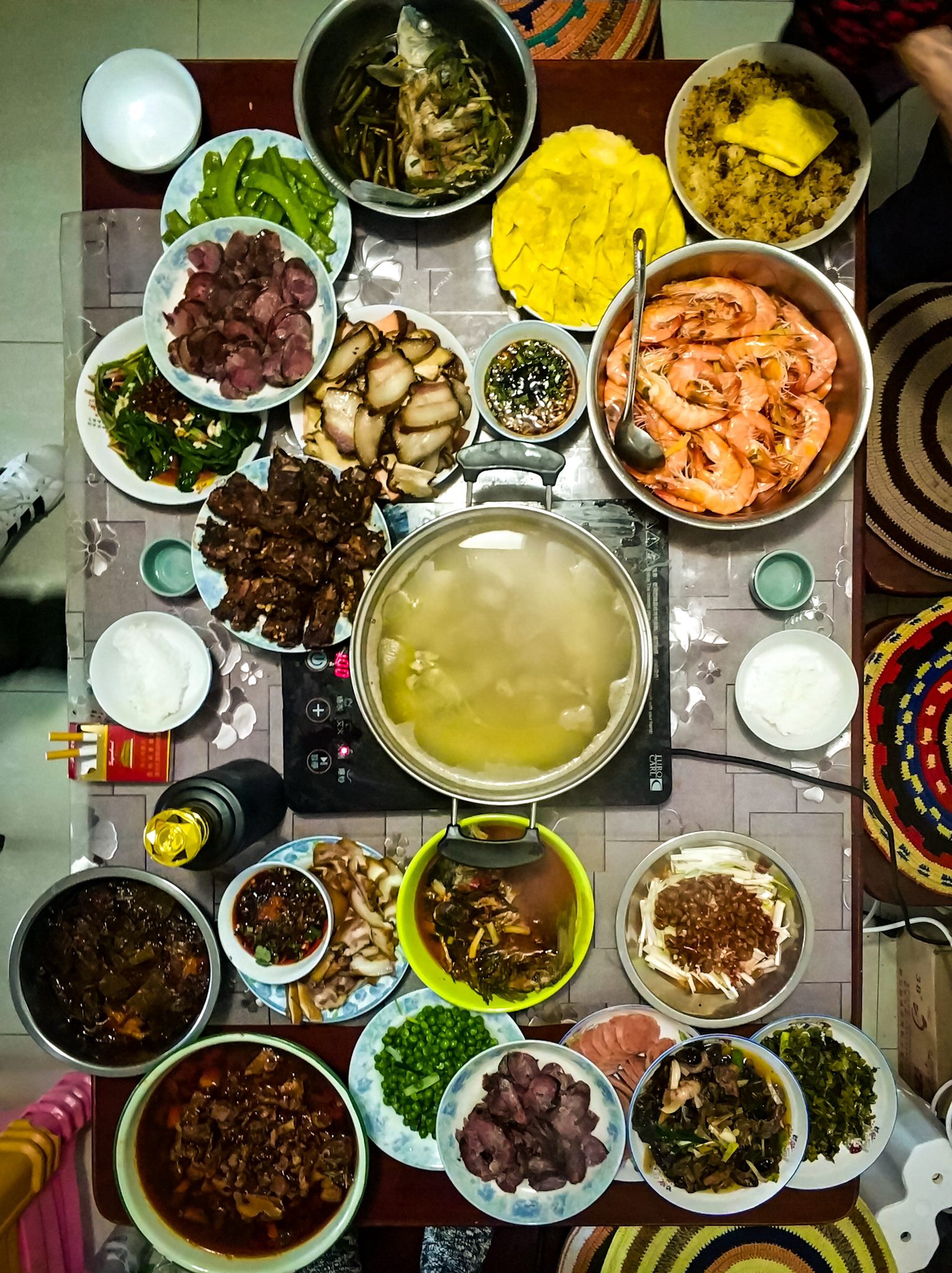 【年夜饭】贵州县城年夜饭 acfun弹幕视频网 认真你就输啦?ω?