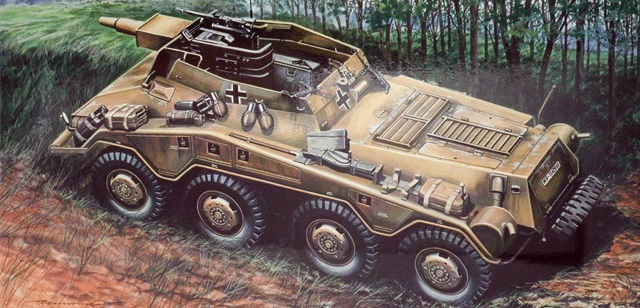 sdkfz234重型装甲车彩绘合集