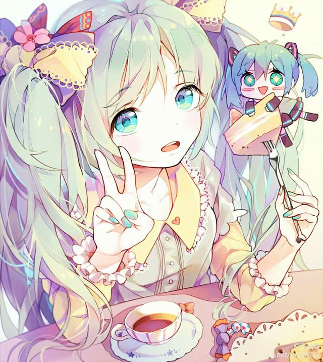 [初音未来】图片合集,参见公主殿下!