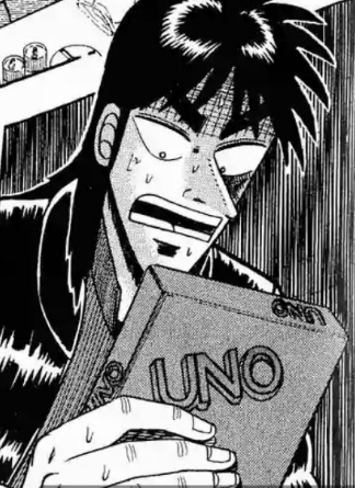 (漫画《赌博默示录,伊藤开司拿300万玩《uno)
