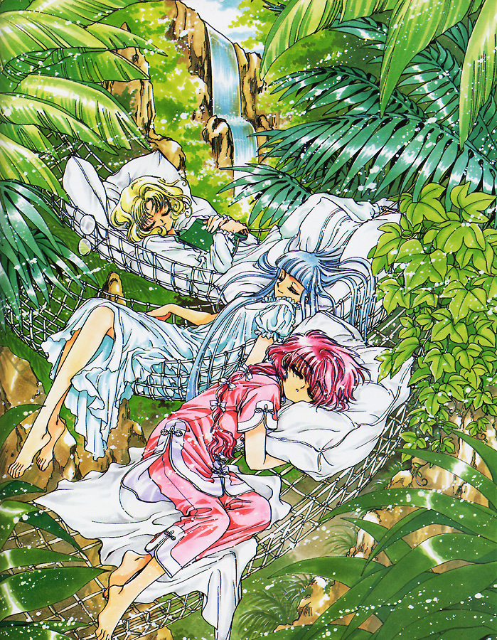 [画集《魔法骑士原画集(magic knight rayearth[1998]