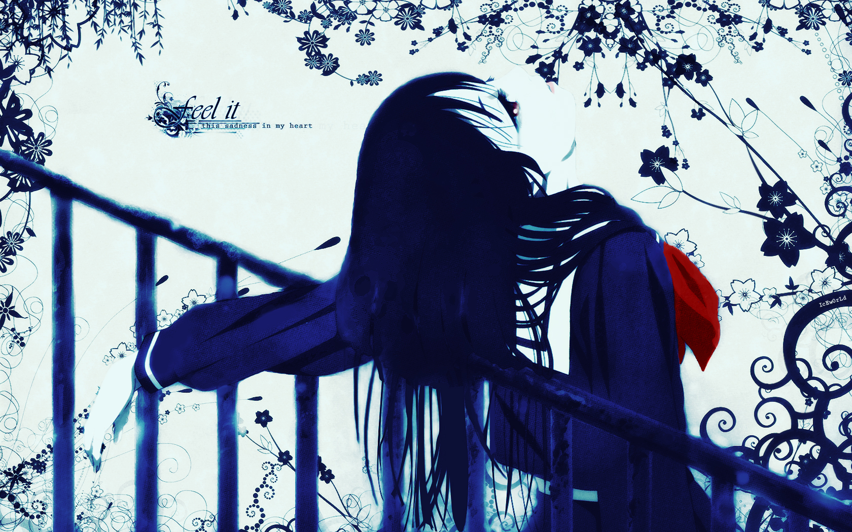 二次元美图·地狱少女(电脑壁纸)