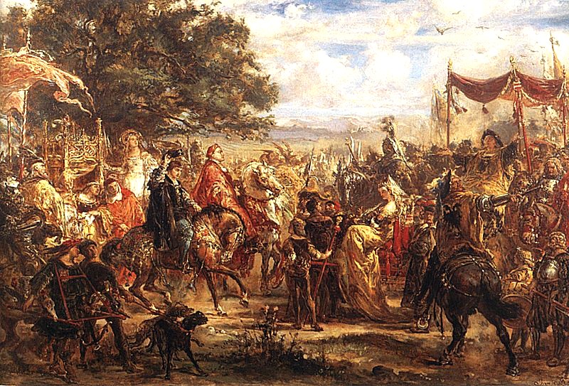 马克西米利安一世,乌拉斯洛二世和乌拉斯洛二世会面,jan matejko所作