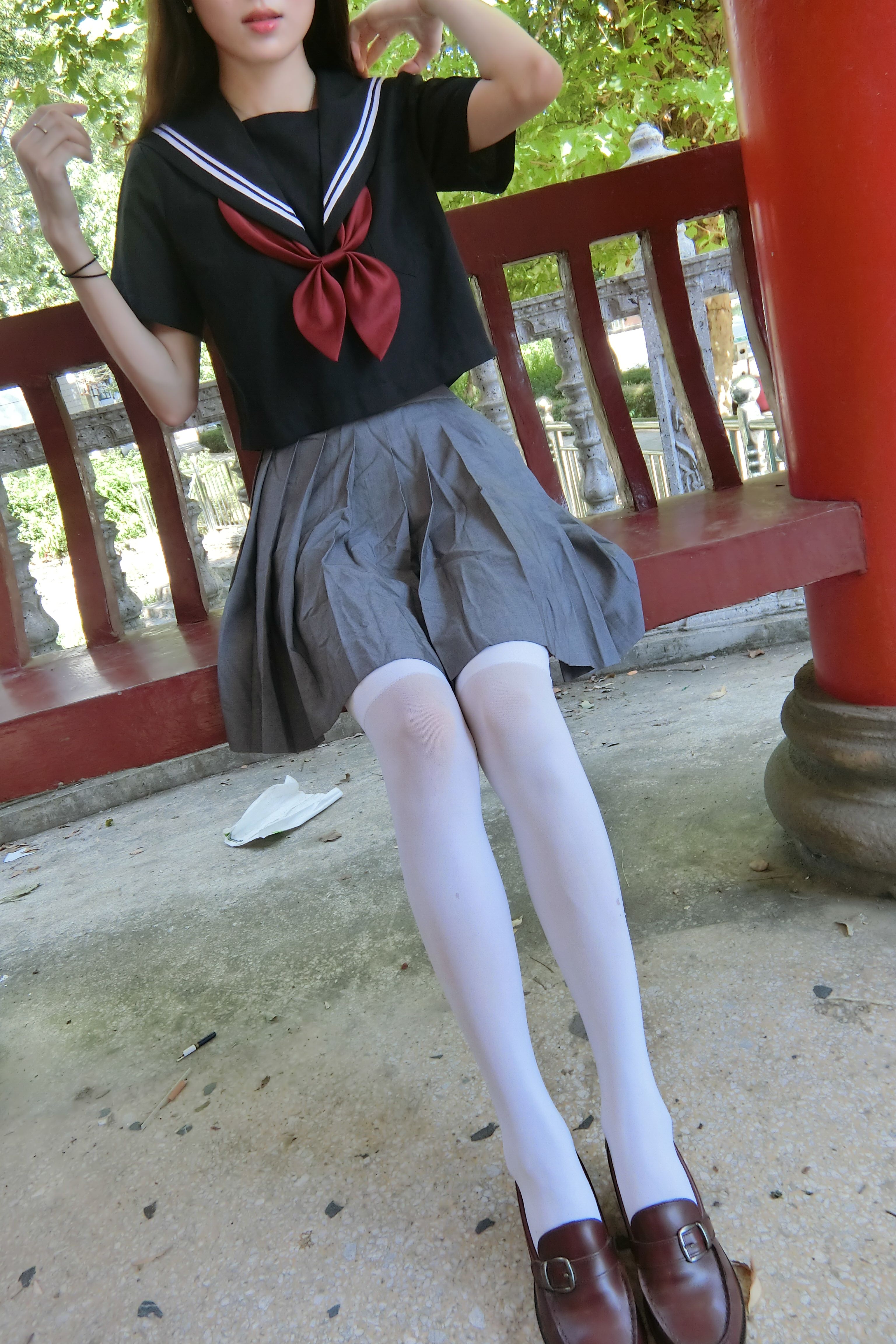 【玫瑰深夜剧场】「jk制服少女☆ 满满的白丝 粉色连衣裙 ☆」阿梓妹