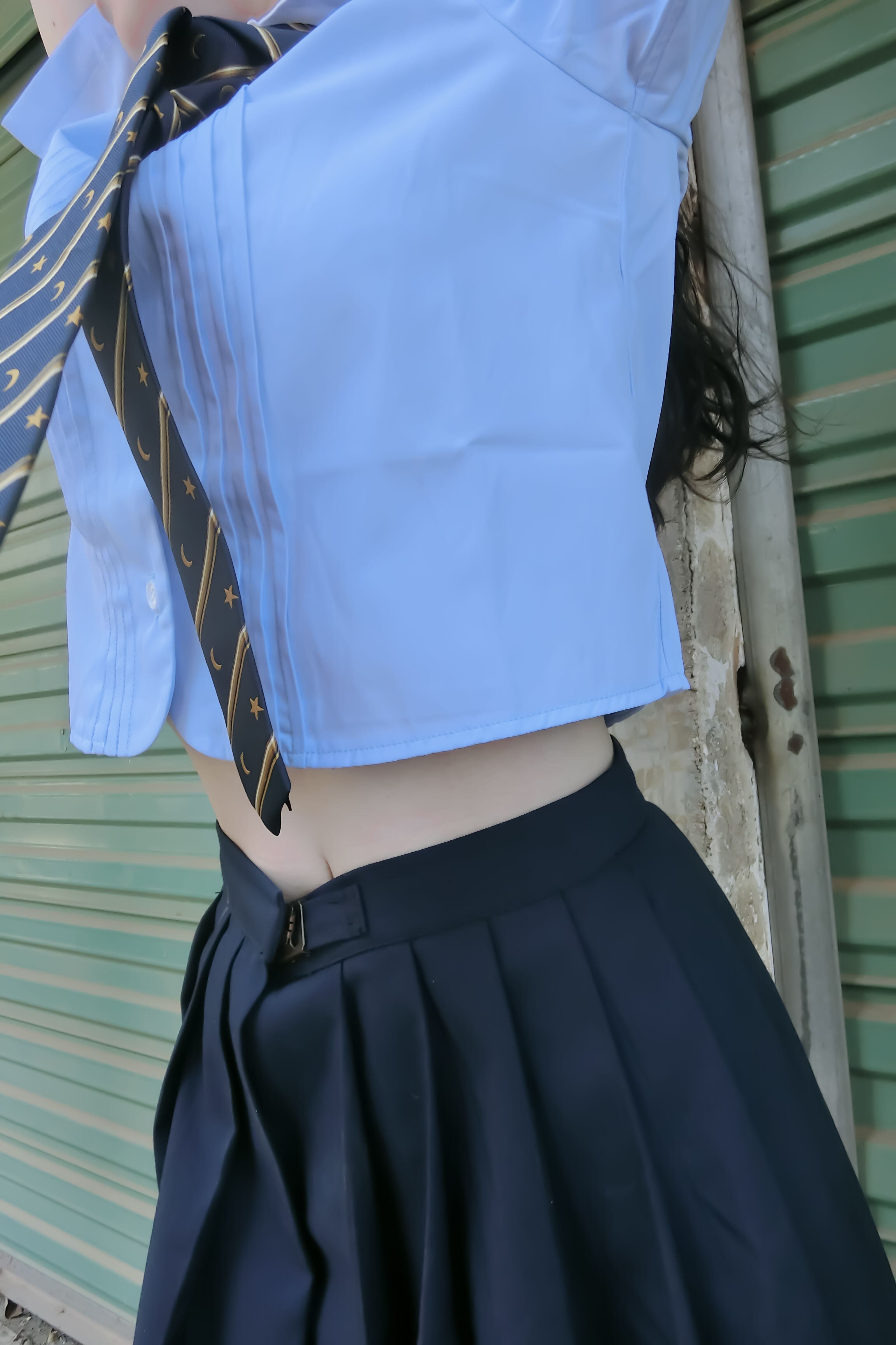 【玫瑰深夜剧场】「jk制服少女99☆ 阿梓妹的白丝小