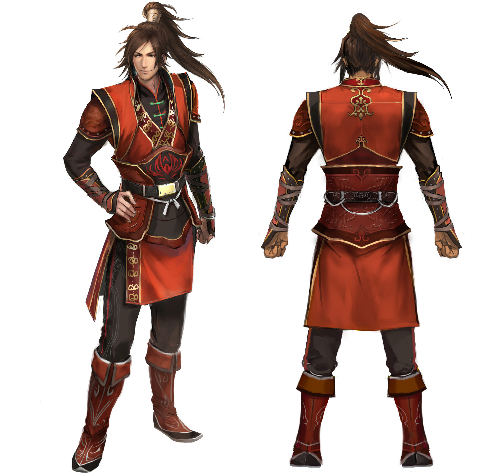《真三国无双8》凌统人设图公布!马尾劲装英姿飒爽!