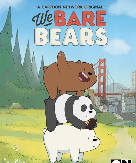 棕熊,熊猫和白熊,源自《we bare bears》