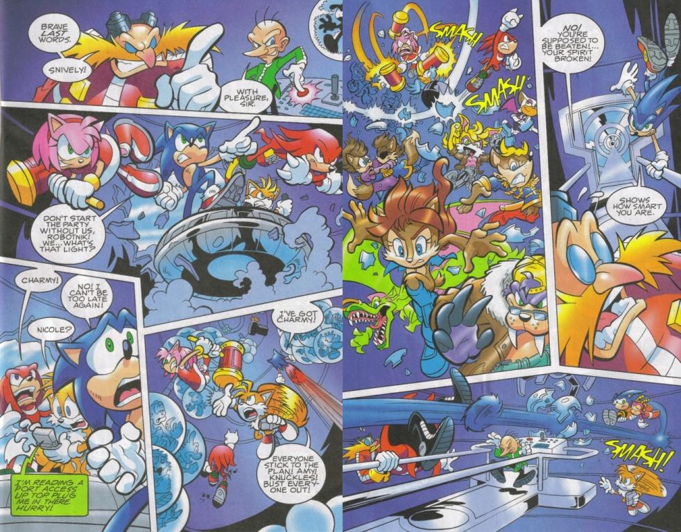 刺猬索尼克官方漫画 #176-180(archie漫画)sonic the