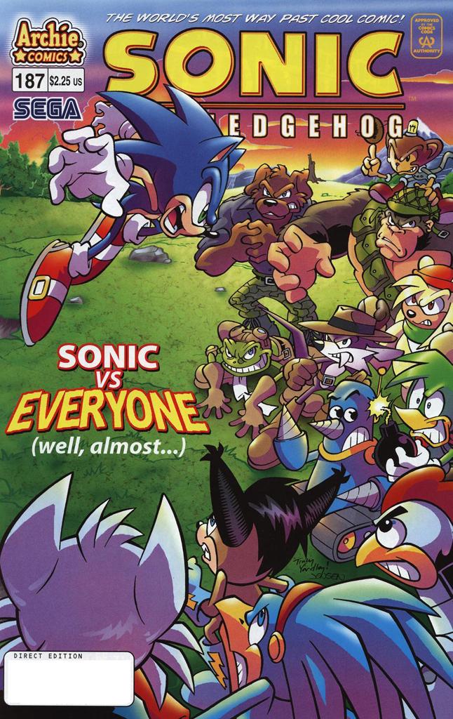 刺猬索尼克官方漫画 #186-190(archie漫画)sonic the