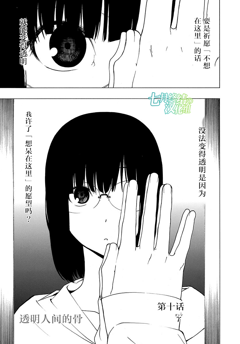 漫画 透明人间之骨 10 Acfun弹幕视频网 认真你就输啦 W ノ つロ