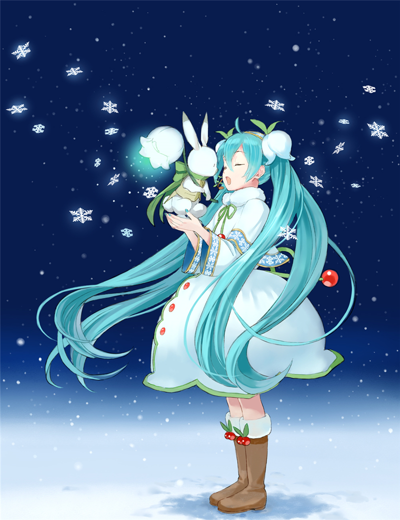 p站美图推荐雪初音特辑