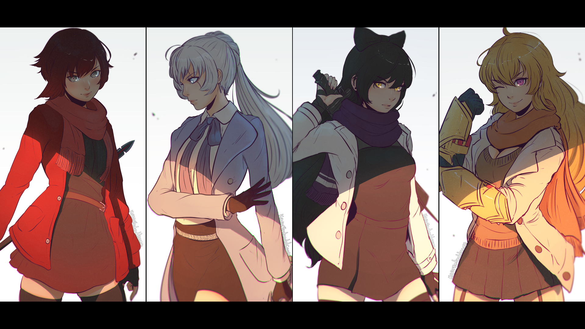 《rwby/四色战记》高清壁纸合集