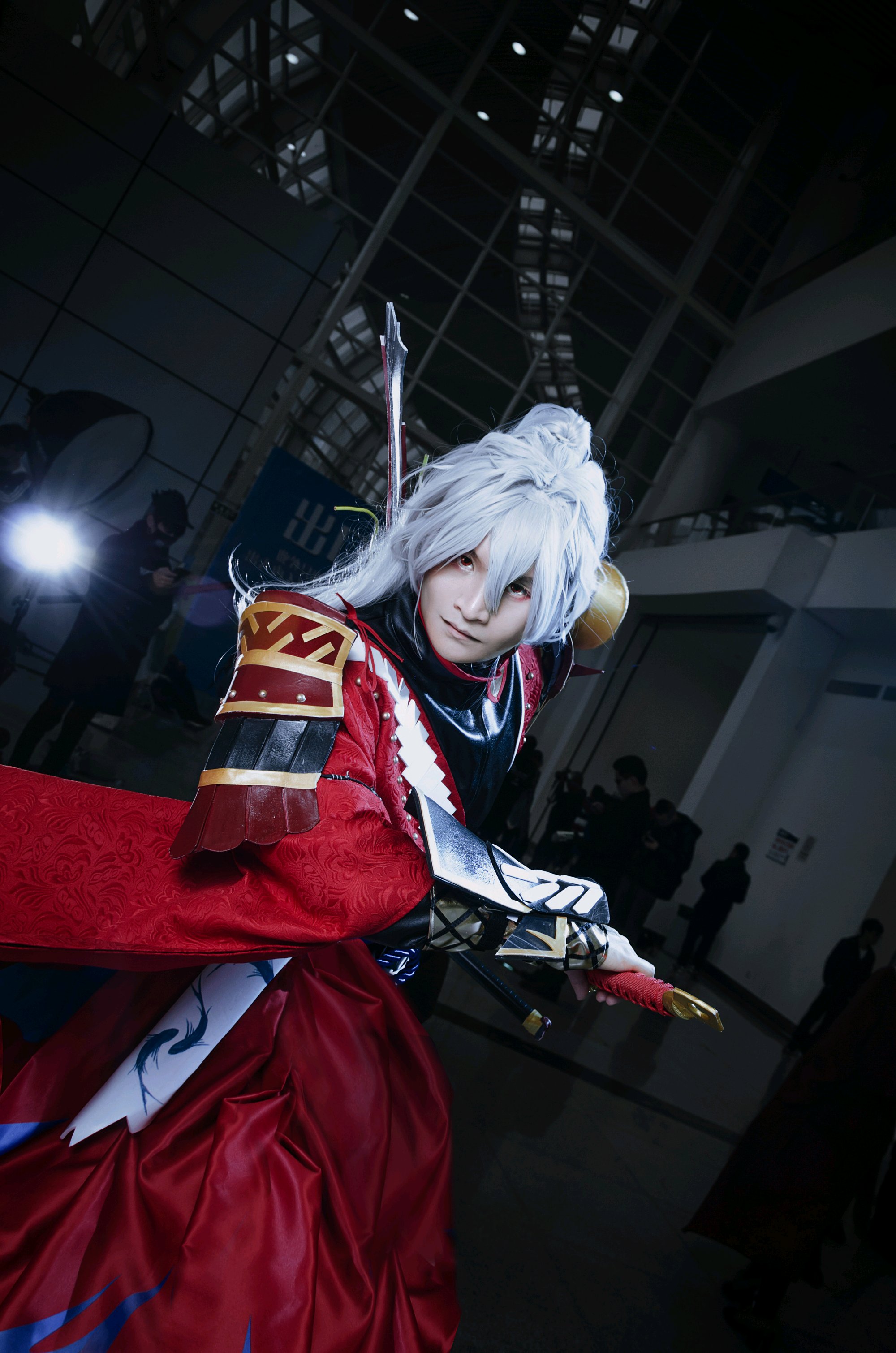 新手cos道具制作阴阳师源博雅的cosplay道具装备