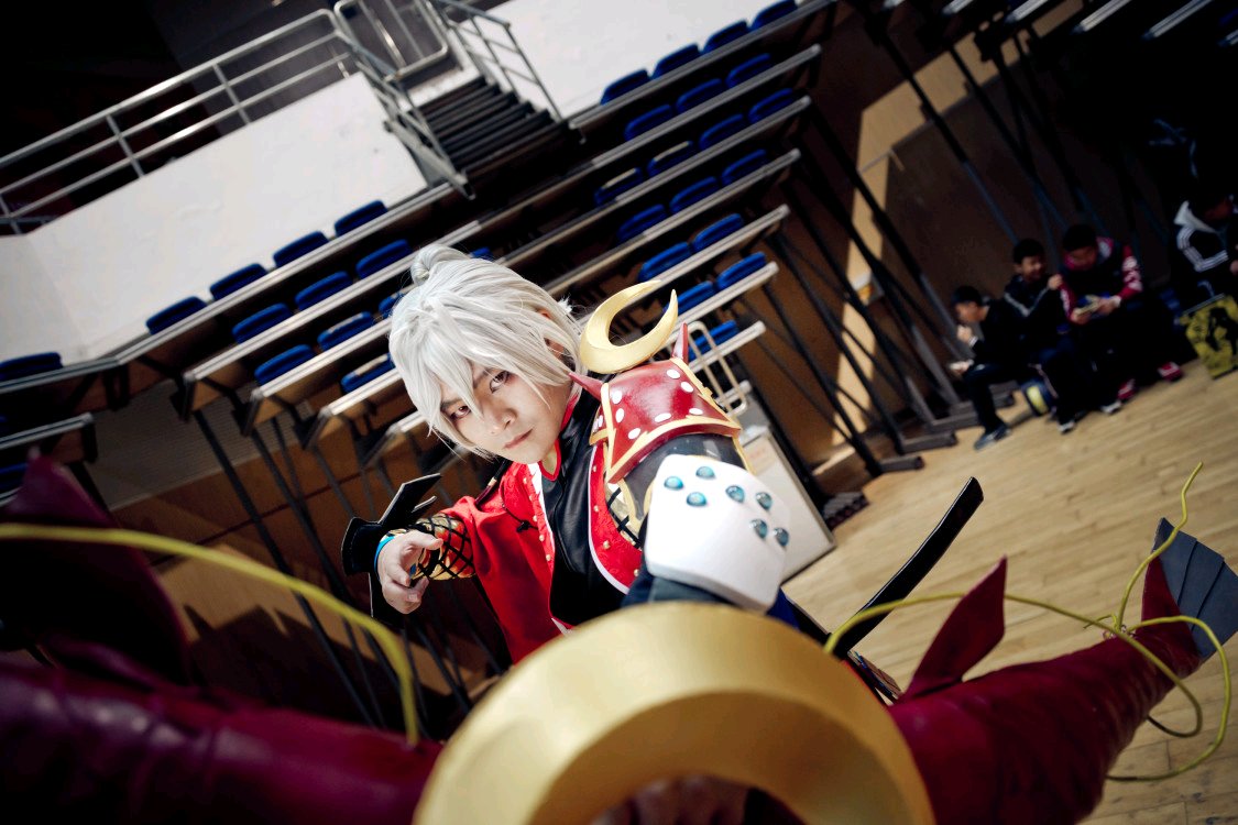 新手cos道具制作阴阳师源博雅的cosplay道具装备