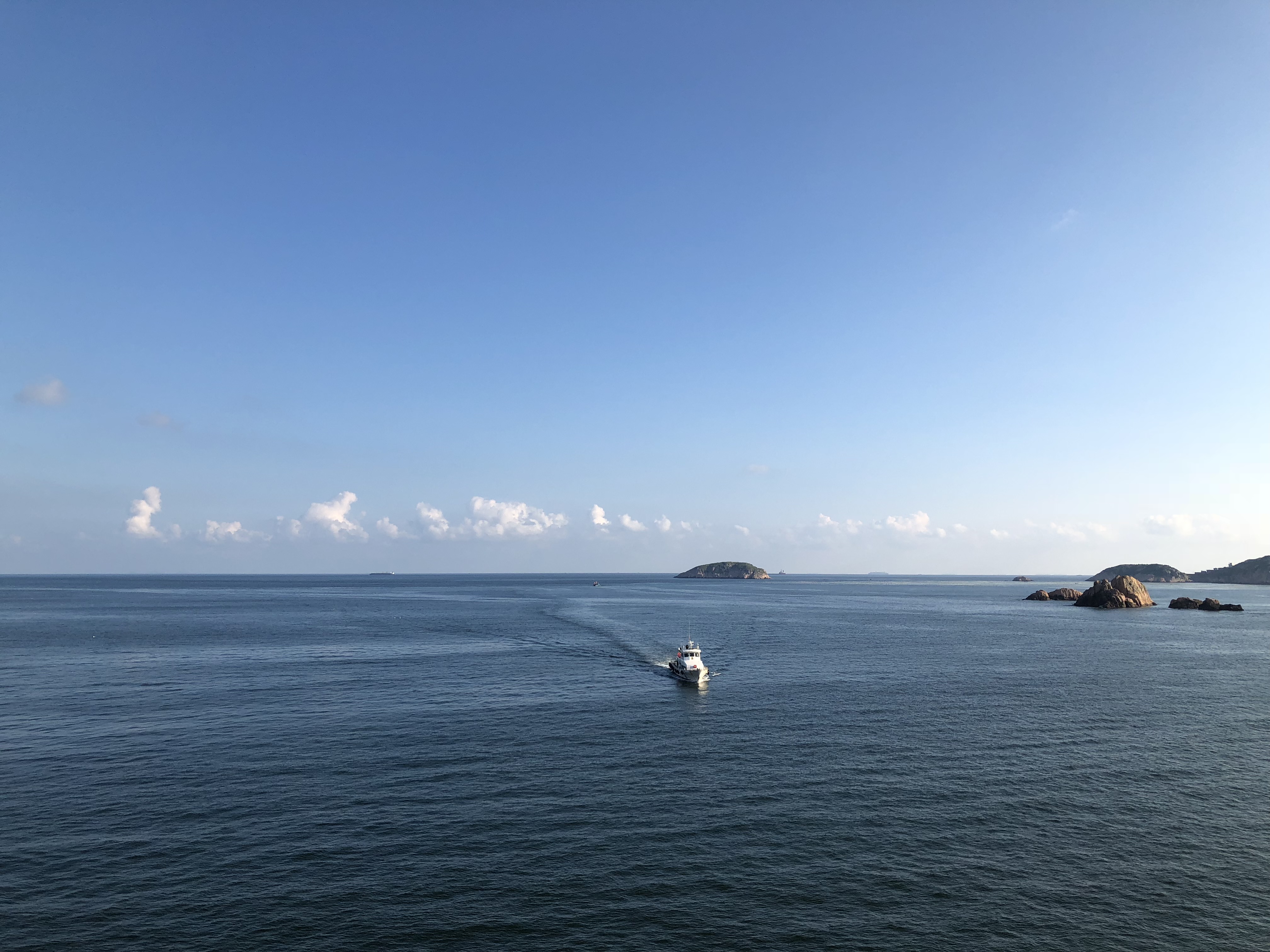 去祖国最东边的海岛枸杞岛看蓝海