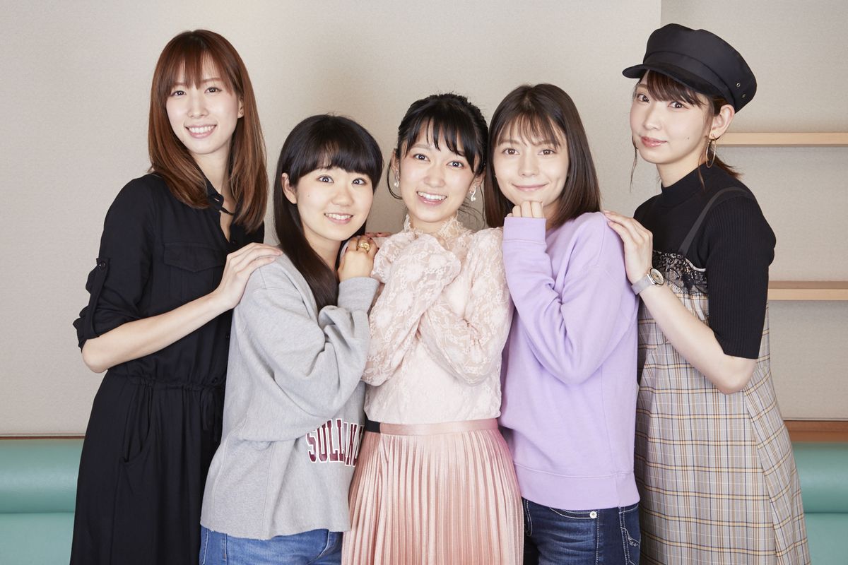 小清水亚美,lynn,黒沢ともよ,东山奈央,井上麻里奈