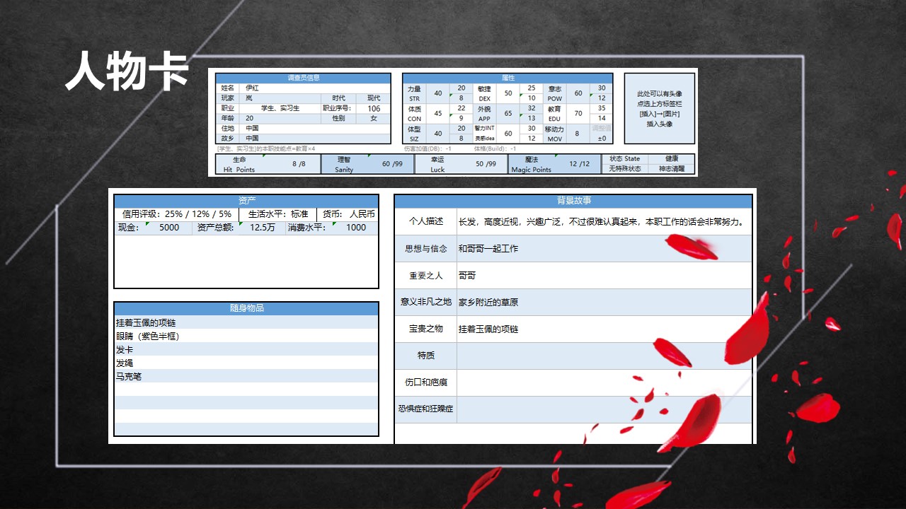 【coc跑团记录】【性感萌新手撕剧本】毒汤