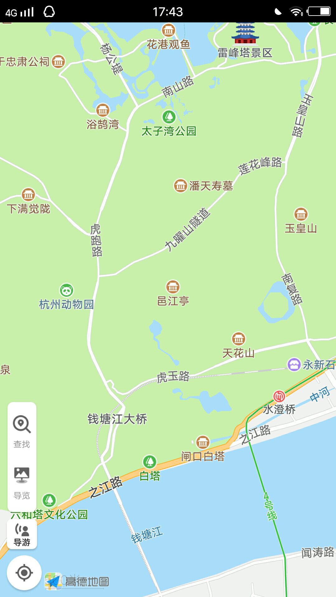 烟峙吴山,雾锁西湖—从江滨到凤凰山麓1