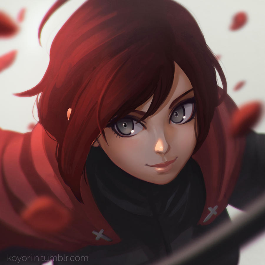 rwby美国动画精美人物图包rubyrose篇