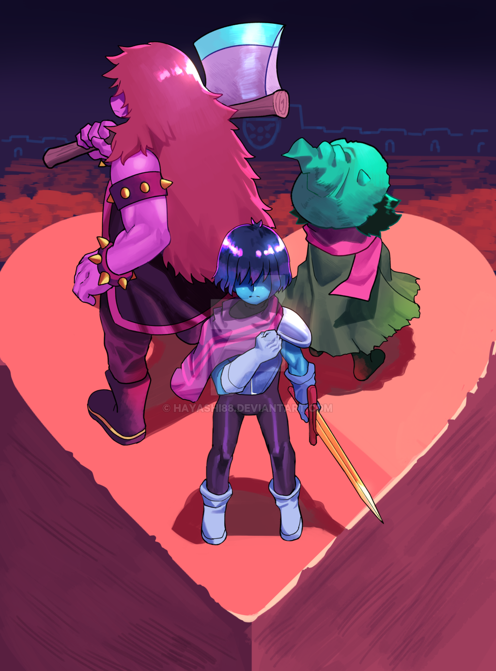 【deltarune】精美人物图包 (deltarune篇)