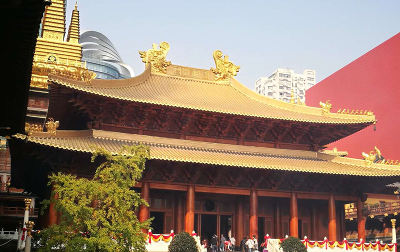 八百年静安寺——传世柚木建筑的代表作