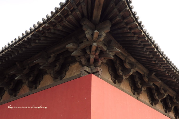 800年前的极简主义梁架结构|崇福寺【观音殿】