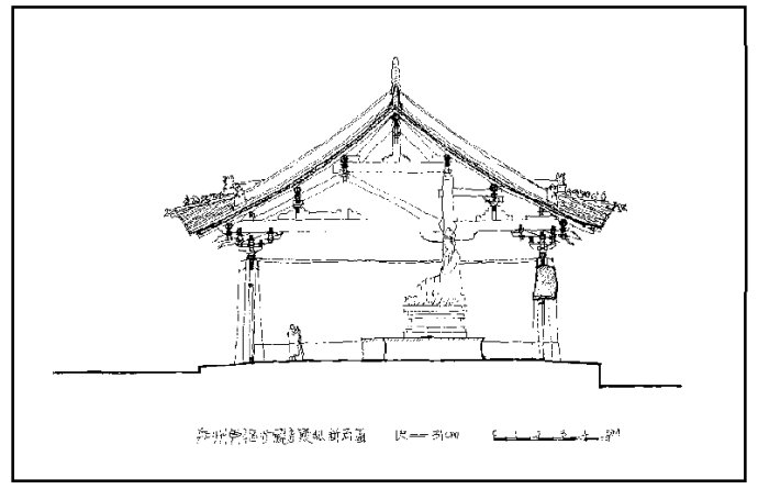 800年前的极简主义梁架结构|崇福寺【观音殿】